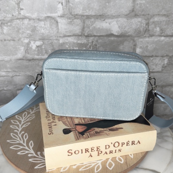 Kate Spade Oh Snap Denim Camera crossbody adjustable bag,perfect 4 shopping 🛍️ - Picture 3 of 10